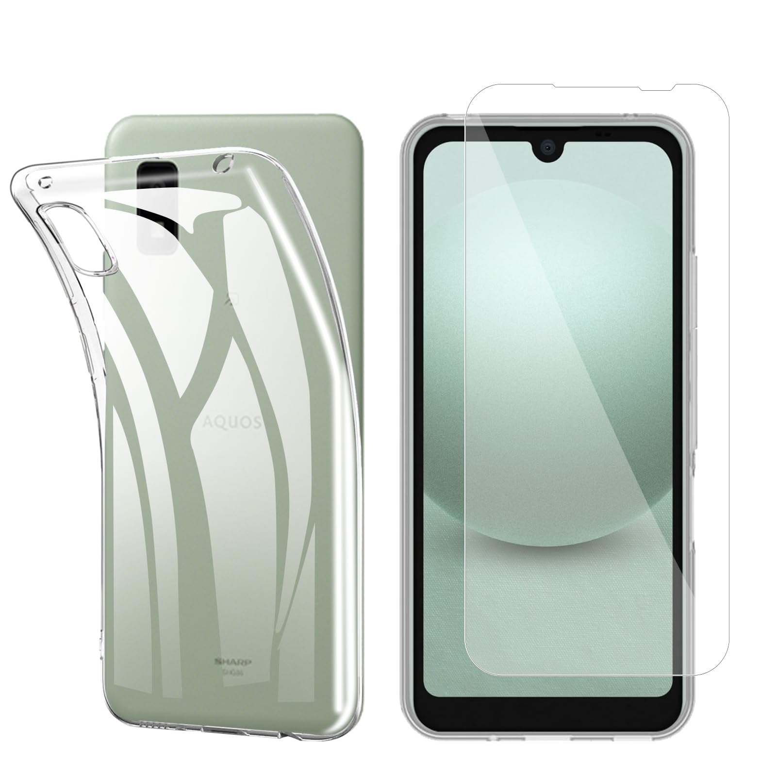 Amazon.co.jp: 【液晶ガラスフィルム1枚付き】Pysea SHARP AQUOS wish3